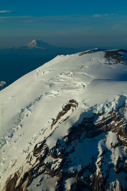 Mount Rainier And Mount Adams